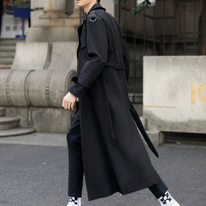 Women's classic belted trench coat