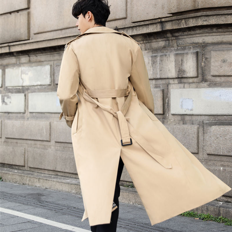 Women's classic belted trench coat