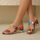 Zakiya | Women's Vibrant Double-Strap Sandals