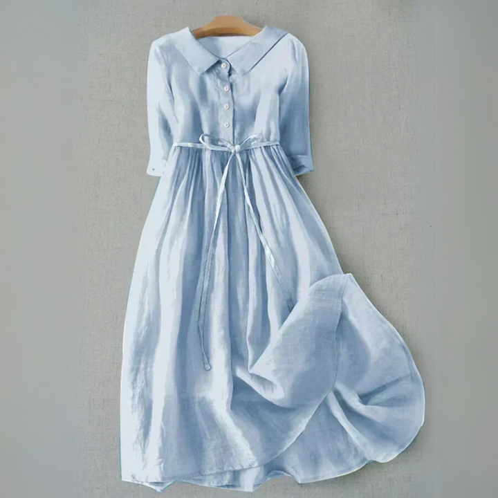 Women's Casual Dress in Orange | Bellmere