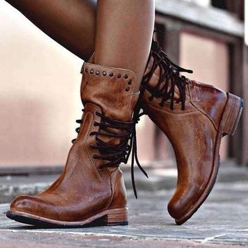 Classic Comfort Boots in Brown | Bellmere