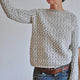 Women's Boot Neck Sweater Jumper in Grey - View 5 | Bellmere