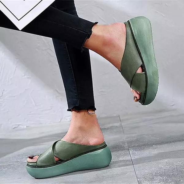 Naomi | Women's Sandals - X-Strap Design