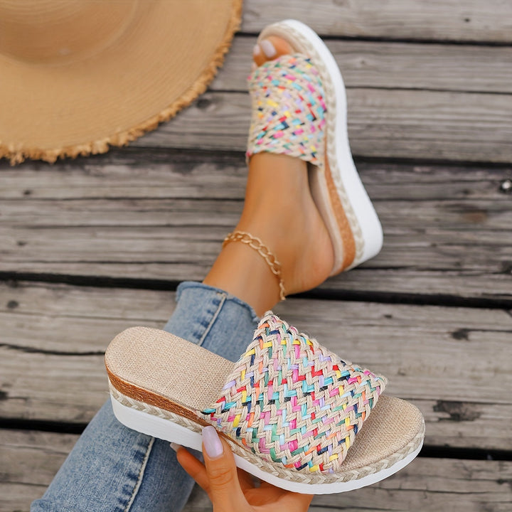 Zia | Women's Woven Wedge Sandals