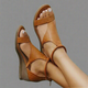 Women's Sandals in Brown | Bellmere