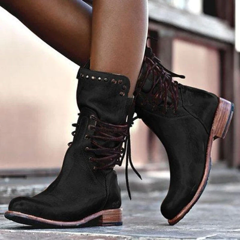 Classic Comfort Boots in Brown - View 2 | Bellmere