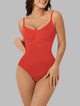 High-Waisted Shapewear Bodysuit in Black - View 16 | Bellmere