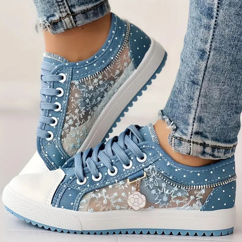 Women's Comfort Sneakers in Light Blue (Almost Sold Out) | Bellmere