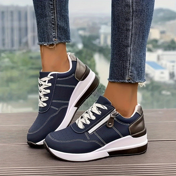 Women's Comfort Sneaker in Bali Blue | Bellmere