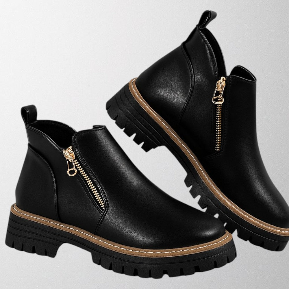 Women's Ankle Boots in Black - View 2 | Bellmere