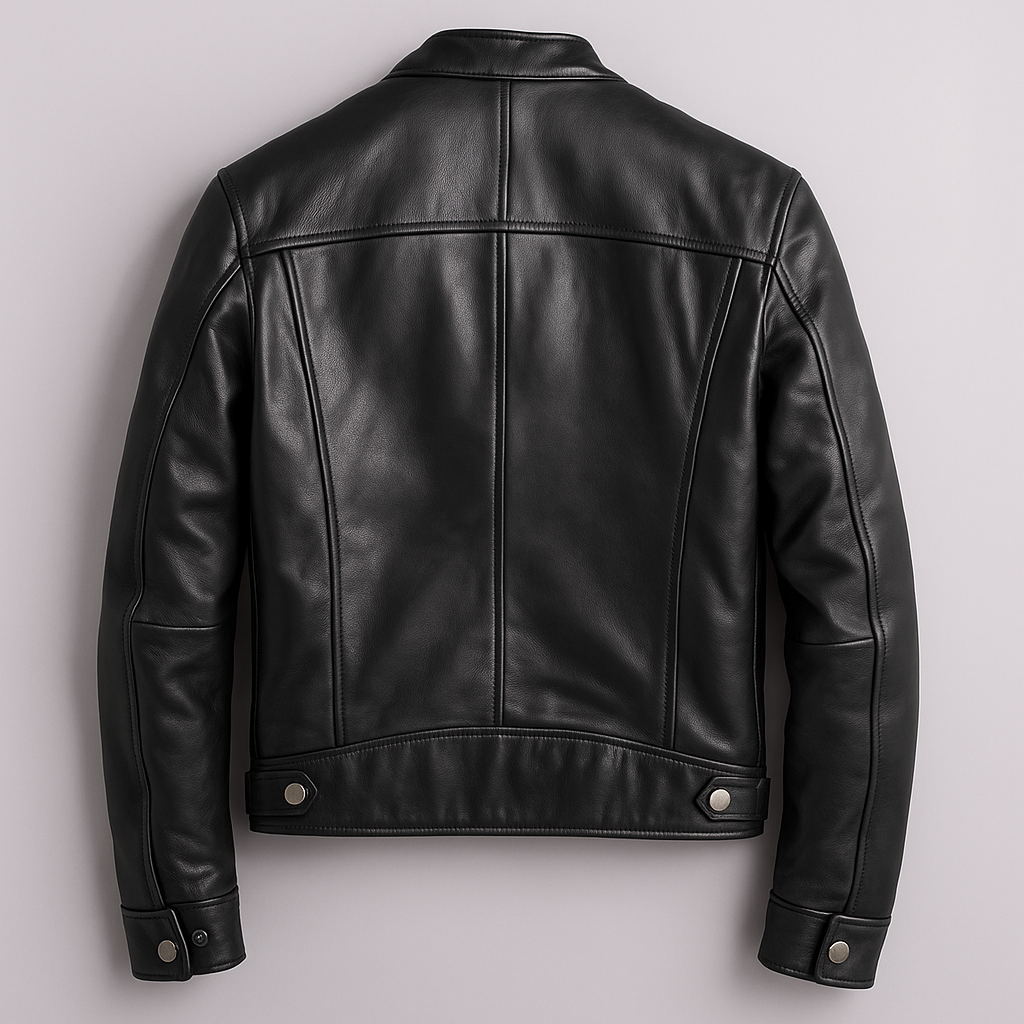 Unisex solid zip front jacket with stand collar and multiple zip pockets