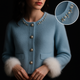 Women's cardigan sweater