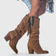 Women's Boots in Red - View 4 | Bellmere