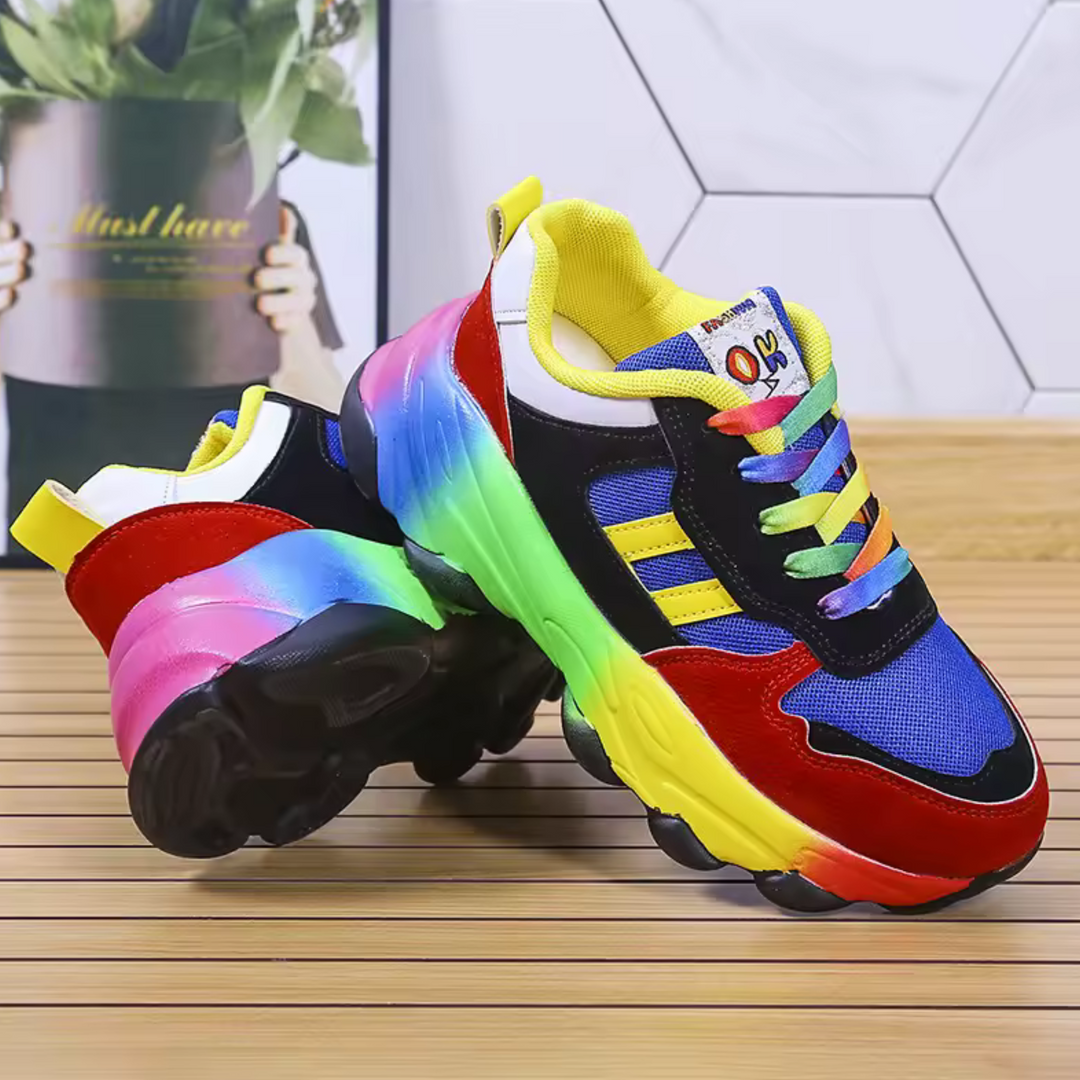 Women's Sneakers Shoes in Black - View 8 | Bellmere