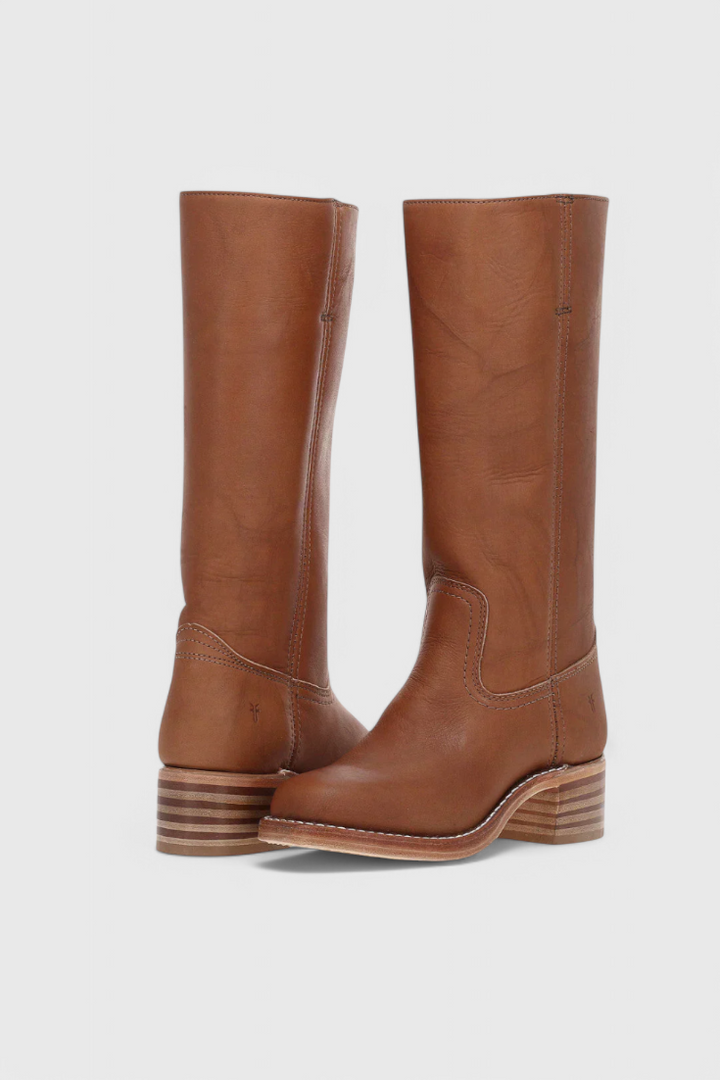 Women's Modern Classic All-Season Boots in Brown | Bellmere