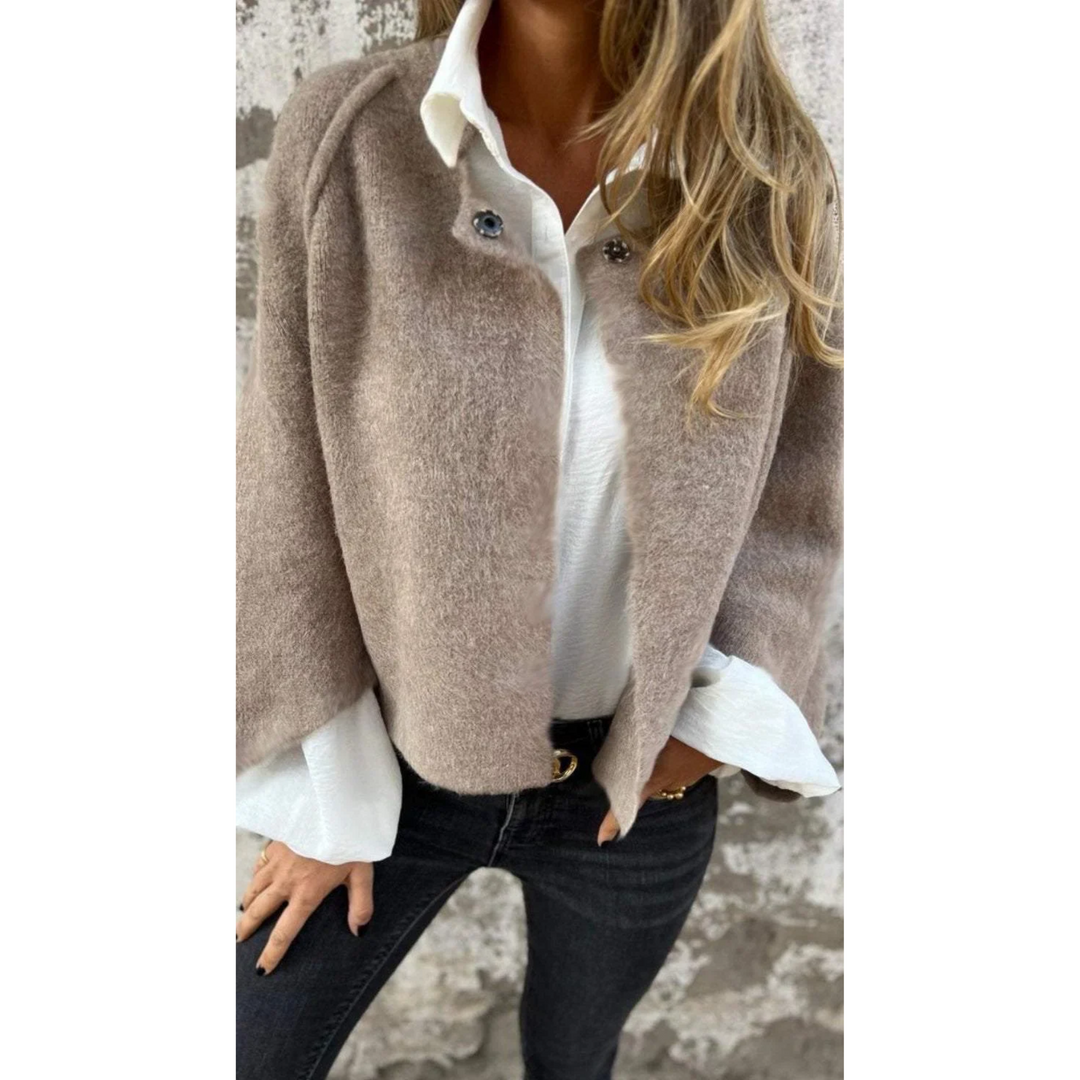 Women's Wool Blend Coat Coats & Jackets in Beige | Bellmere