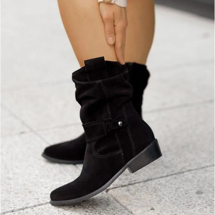 Women's slouchy ankle boots