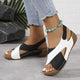 Comfort Sandal in Blue - View 6 | Bellmere