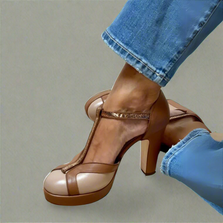 Elegant Women's Heeled Sandals Sandaal | Bellmere