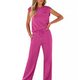 Women's Summer Lounge Co-Ord Set in Black - View 3 | Bellmere