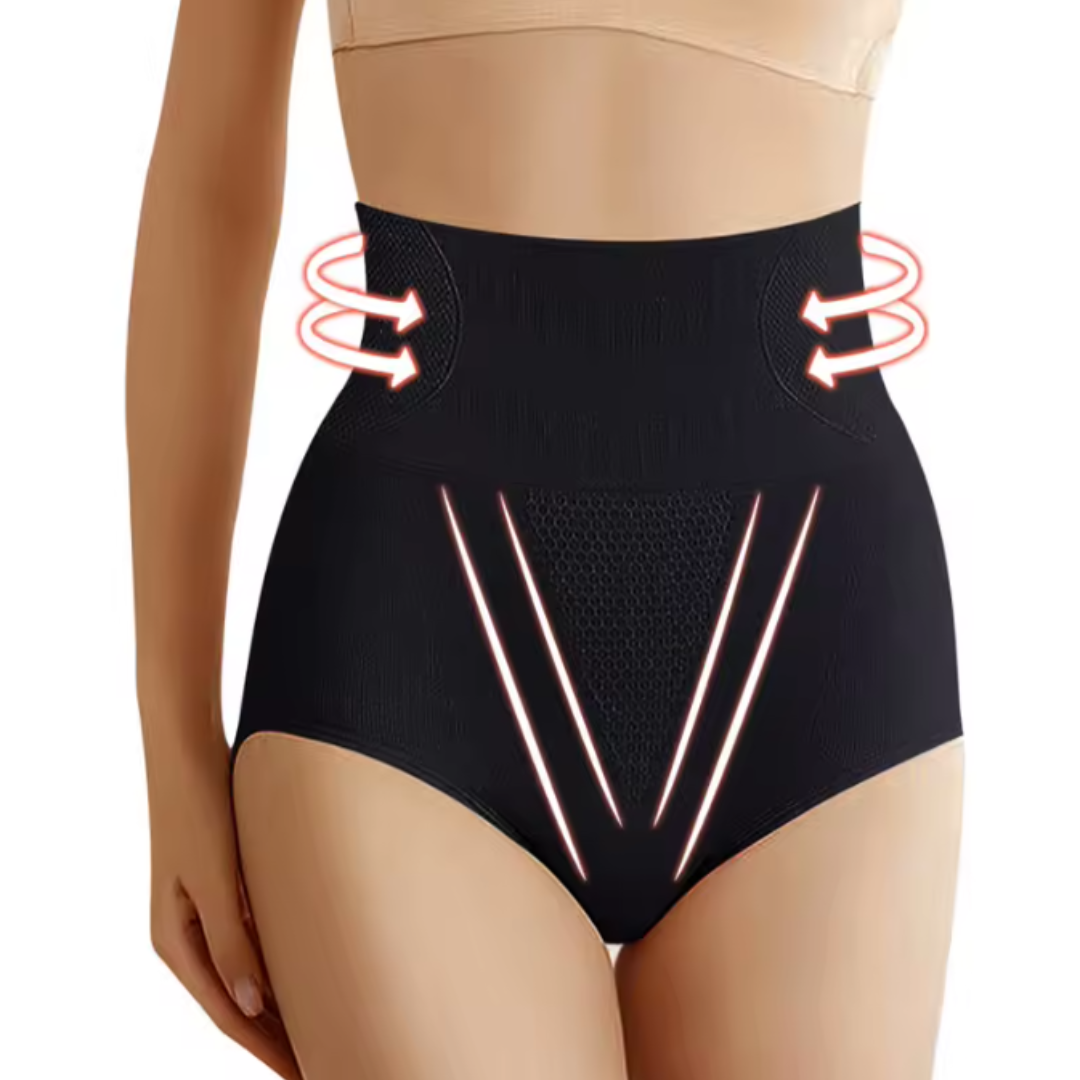 High-Waist Shaping Underwear Shapewear in Pink | Bellmere