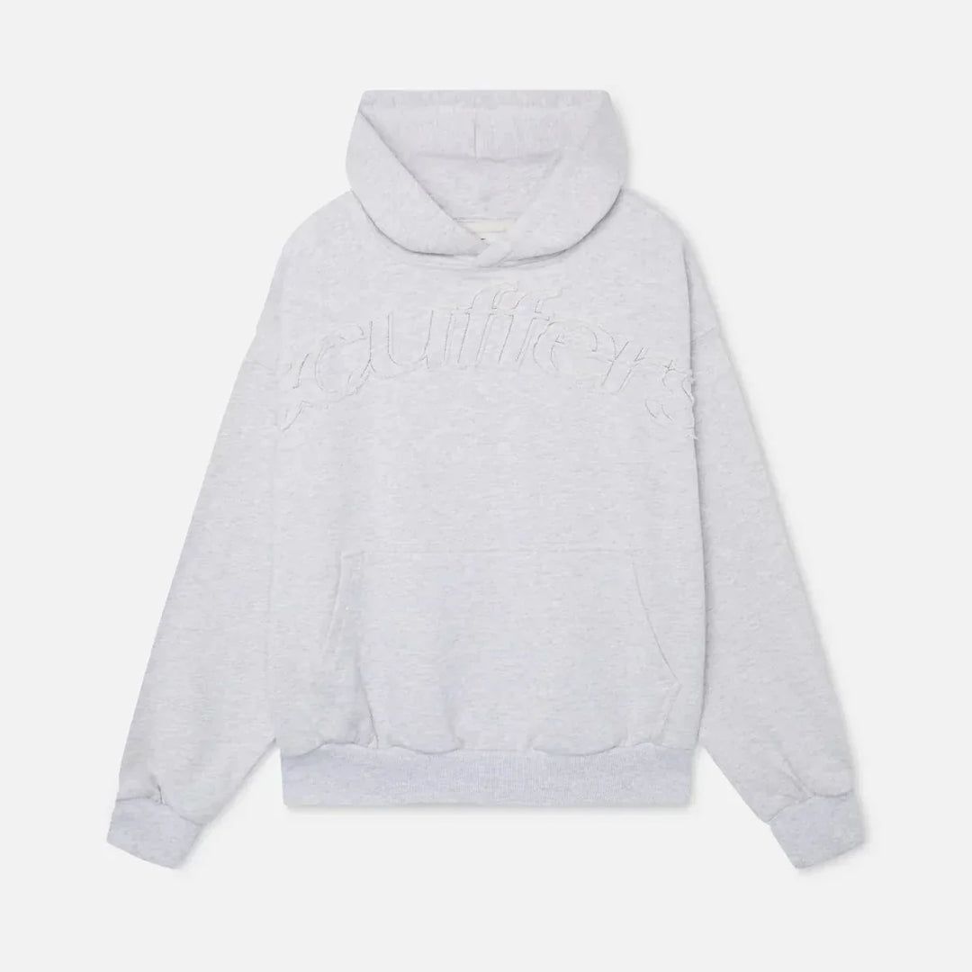Women's hooded pullover sweatshirt with front pouch pocket