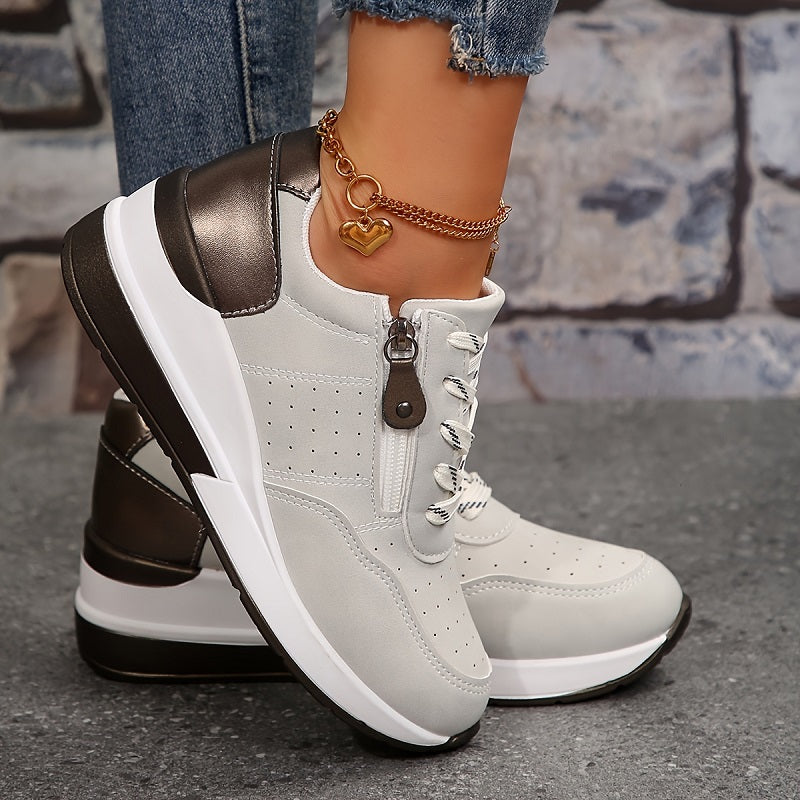 Women's Comfort Sneaker in Bali Blue - View 5 | Bellmere