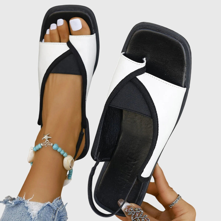 Tasha | Women's supportive Slingback Flat Sandals Open Toe