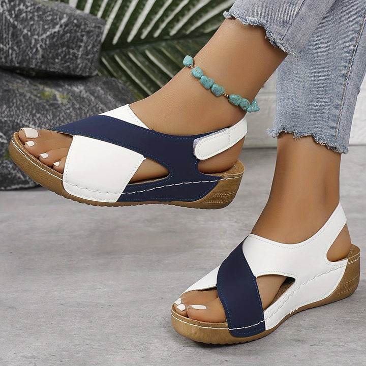 Comfort Sandal in Blue | Bellmere