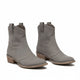 Vintage Western Ankle Boots in Brown - View 4 | Bellmere