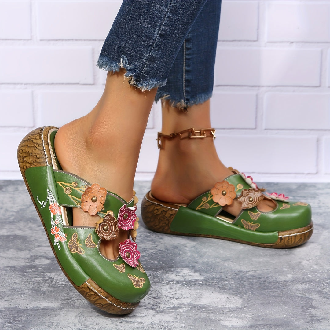 Faye | Women's Stylish Non Slip Wedge Sandal
