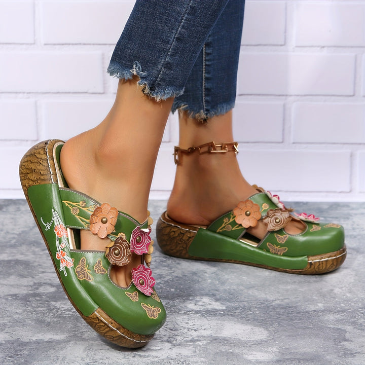 Faye | Women's Stylish Non Slip Wedge Sandal