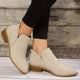 Women's Mid-Calf Boots in Green - View 7 | Bellmere