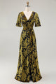 Women's dark green burnout velvet midi dress