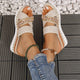 Ignacia | Women's New Summer Women'S Collection, Stylish Woven Rope Sandals