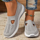 Lightweight Women's Slip-On Shoes in Green - View 2 | Bellmere