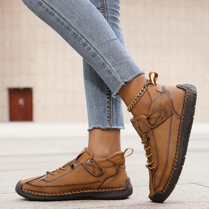 Comfort Sneakers Shoes in Beige - View 4 | Bellmere