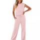 Women's Summer Lounge Co-Ord Set in Black - View 5 | Bellmere