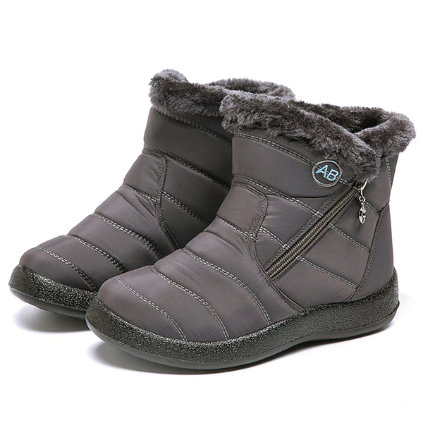 OrthoFit Soft Sole Winter Boots in Black - View 4 | Bellmere