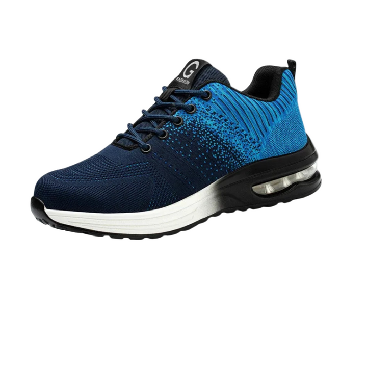 Women's lace-up sneakers with textured multicolour upper and layered sole