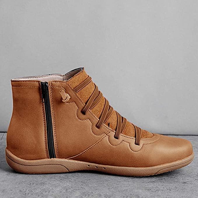 Women's Comfort Boots in Brown - View 7 | Bellmere