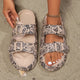 Nisrine | Women's Zeze Double-Buckle Slide