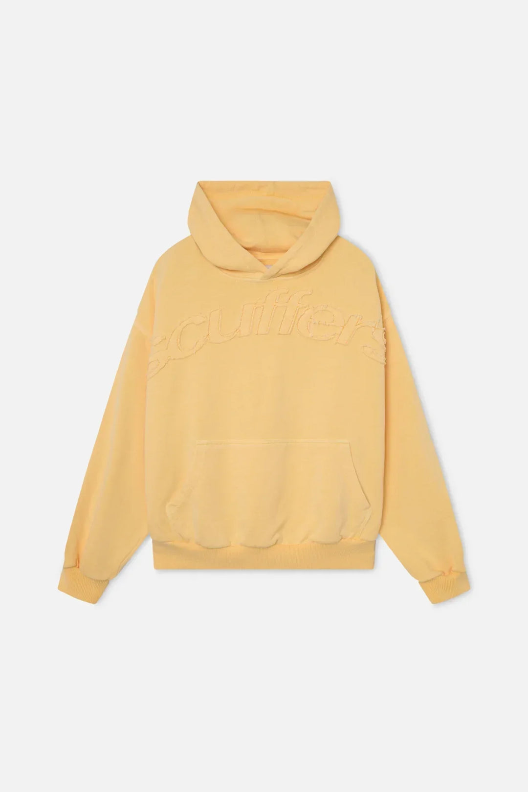 Women's hooded pullover sweatshirt with front pouch pocket