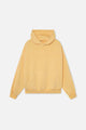 Women's hooded pullover sweatshirt with front pouch pocket