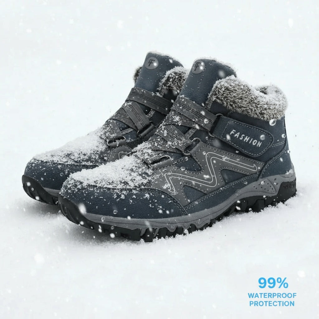 Women's Waterproof Boots in Gray - View 8 | Bellmere