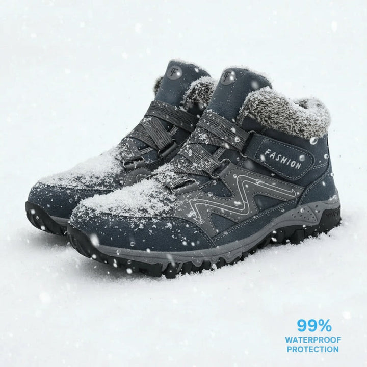 Women's Waterproof Boots in Gray - View 8 | Bellmere