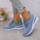 Women's lace-up sneakers with textured geometric side panels