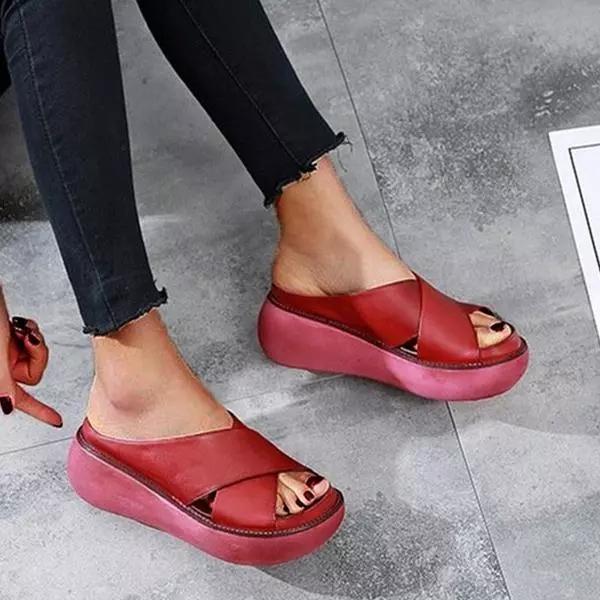 Naomi | Women's Sandals - X-Strap Design