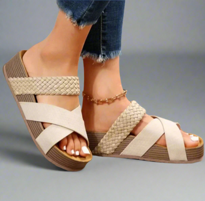 Sandals in Brown - View 5 | Bellmere