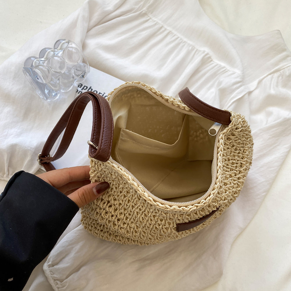 Women's Shoulder Bag in Beige - View 4 | Bellmere